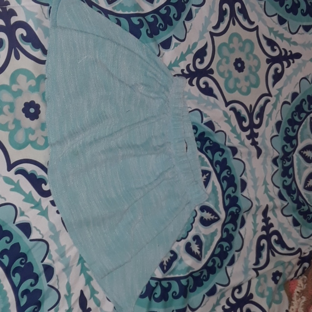 Blue skirt